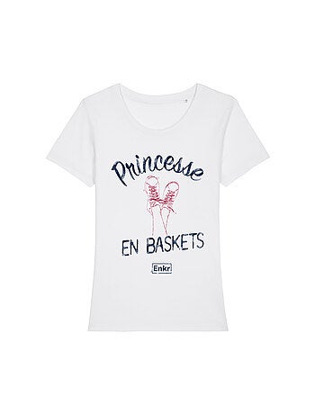 T-shirt Femme - PRINCESSE EN BASKETS