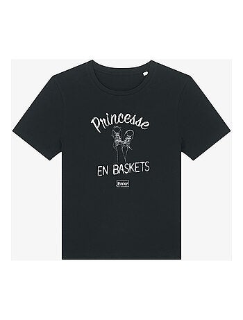 T-shirt Femme - PRINCESSE EN BASKETS