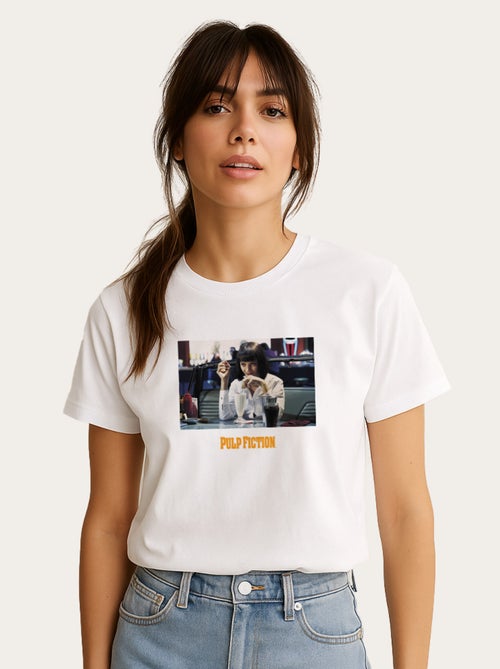 T-shirt Femme - PULP FICTION MIA WALLACE - Kiabi