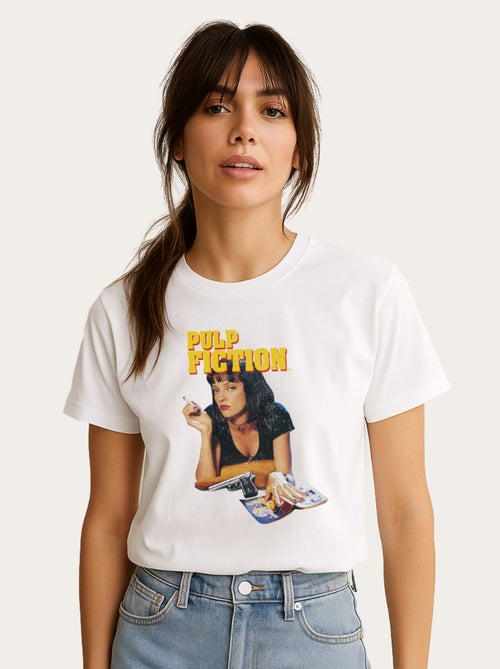 T-shirt Femme - PULP FICTION VINTAGE MIA WALLACE - Kiabi