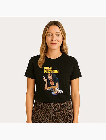 T-shirt Femme - PULP FICTION VINTAGE MIA WALLACE