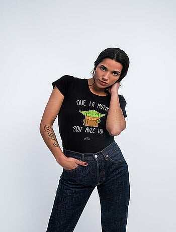 T-shirt Femme - QUE LA MOTIV SOIT AVEC TOI