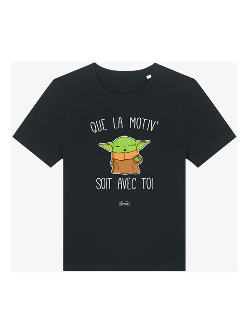 T-shirt Femme - QUE LA MOTIV SOIT AVEC TOI - Kiabi