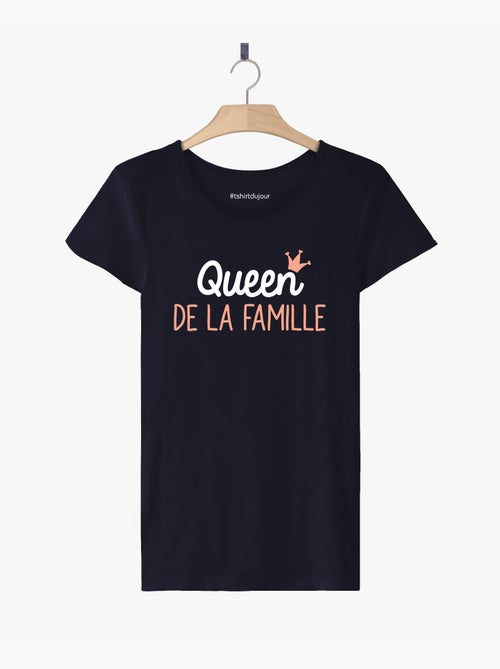 T-shirt Femme - QUEEN DE LA FAMILLE - Kiabi