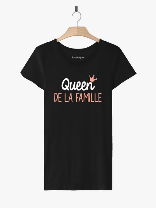 T-shirt Femme - QUEEN DE LA FAMILLE - Kiabi