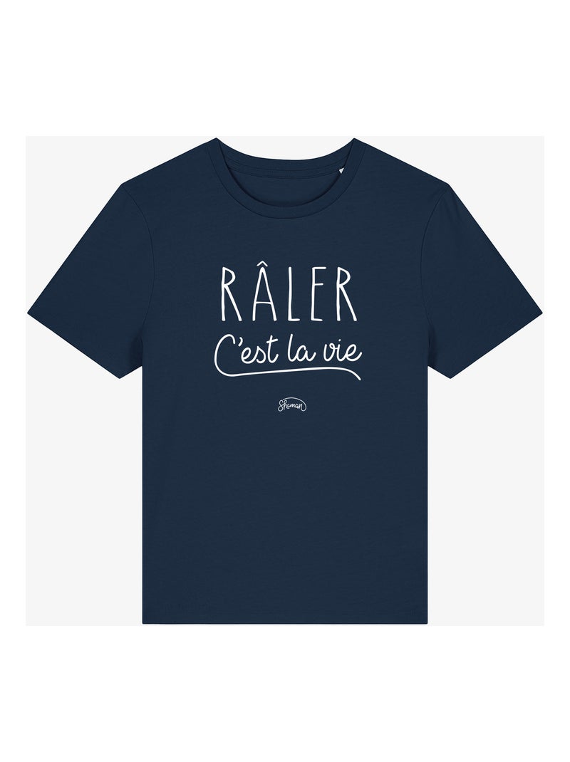 T-shirt Femme - RALER C'EST LA VIE Bleu marine - Kiabi