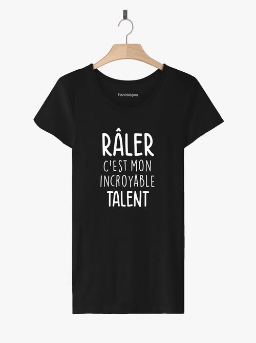 T-shirt Femme - RALER C'EST MON INCROYABLE TALENT - Kiabi