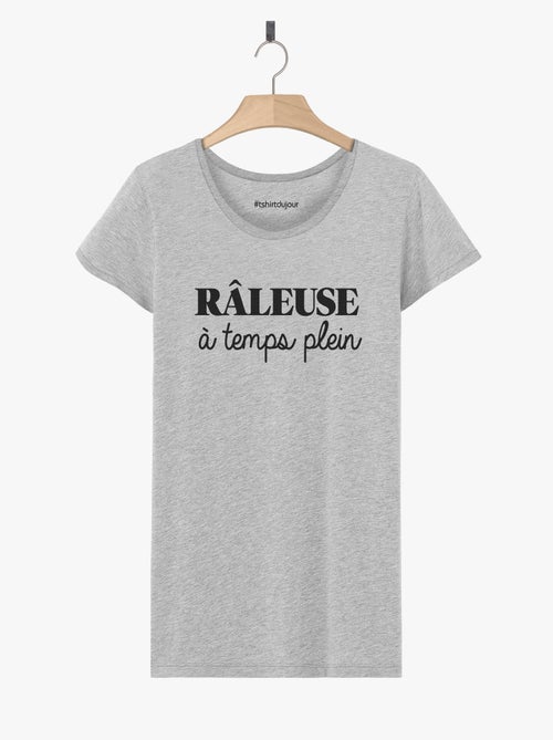 T-shirt Femme - RALEUSE A TEMPS PLEIN - Kiabi