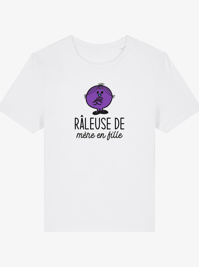 T-shirt femme - raleuse de mere en fille - noël Blanc - Kiabi