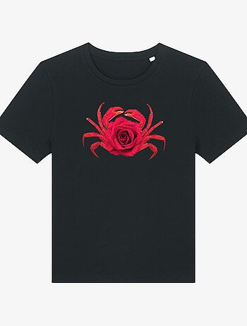 T-shirt Femme - ROSE CRABE