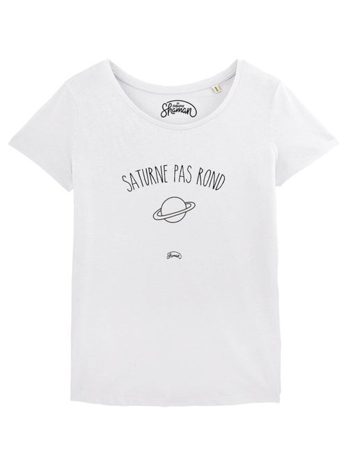 T-shirt Femme - SATURNE PAS ROND - Kiabi