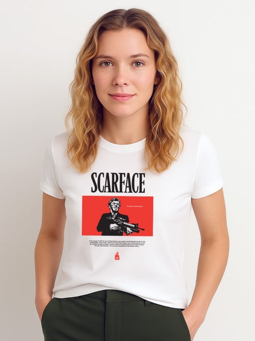 T-shirt Femme - SCARFACE 1 - Kiabi