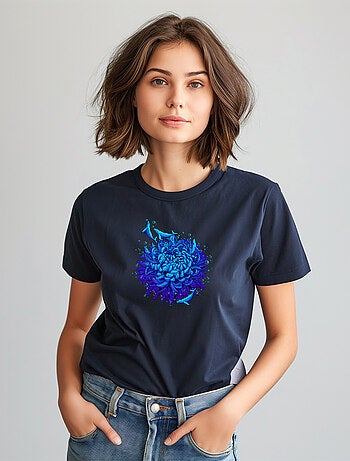 T-shirt Femme - SEA FLOWER