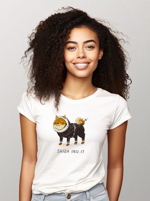 T-shirt Femme - SHIBA INUIT - Kiabi