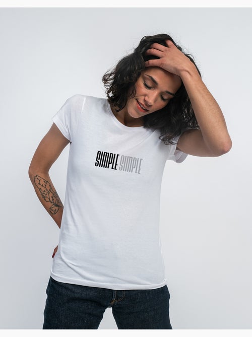 T-shirt Femme - SIMPLE MPT - Kiabi