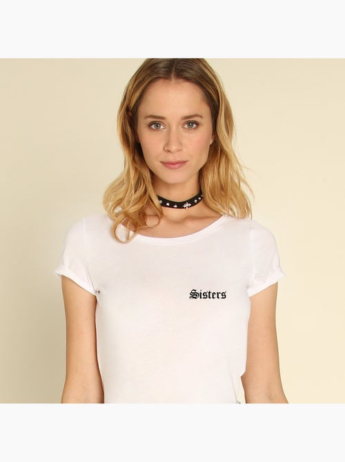 T-shirt Femme - SISTERS - Kiabi