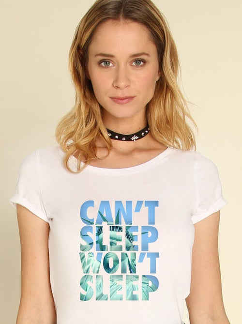 T-shirt Femme - SLEEP - Kiabi