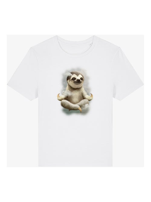 T-shirt Femme - SLOTH MEDITATE - Kiabi
