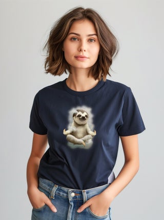 T-shirt Femme - SLOTH MEDITATE
