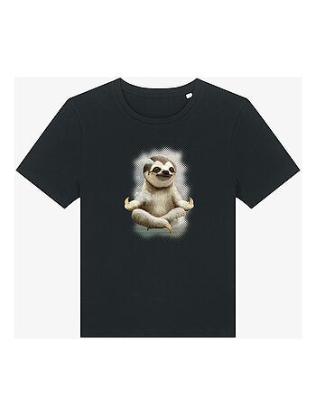 T-shirt Femme - SLOTH MEDITATE