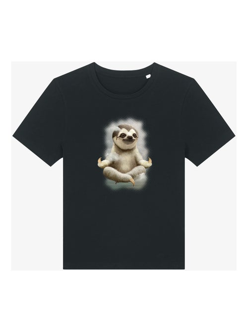 T-shirt Femme - SLOTH MEDITATE - Kiabi