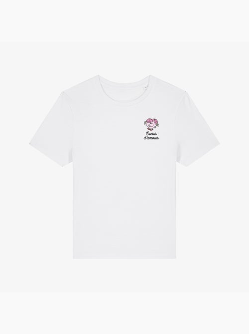 T-shirt Femme - SOEUR D AMOUR COEUR - Kiabi