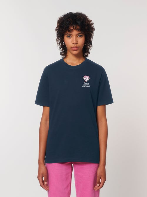 T-shirt Femme - SOEUR D AMOUR COEUR - Kiabi