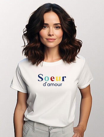T-shirt Femme - SŒUR D'AMOUR