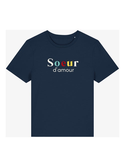 T-shirt Femme - SŒUR D'AMOUR - Kiabi