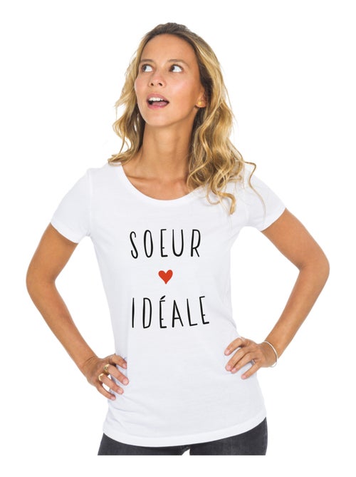T-shirt Femme - SŒUR IDEALE - Kiabi