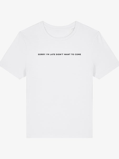 T-shirt Femme - SORRY IM LATE - Kiabi