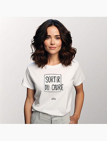 T-shirt Femme - SORTIR DU CADRE