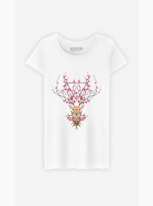 T-shirt Femme - SPRING DEER - Kiabi