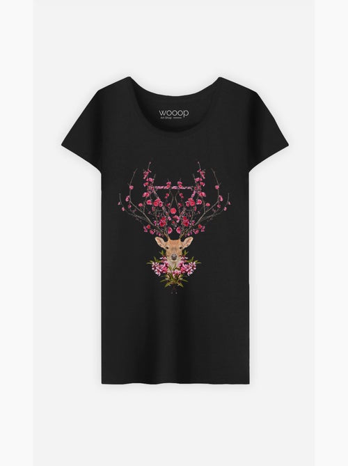 T-shirt Femme - SPRING DEER - Kiabi