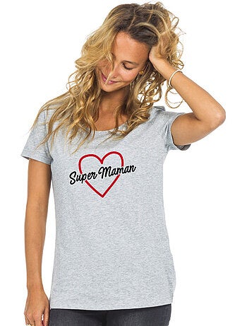 T-shirt Femme - SUPER MAMAN 2 WAF