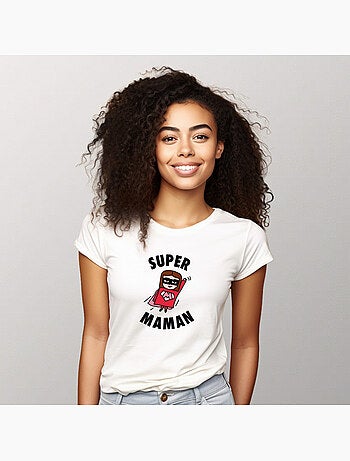 T-shirt Femme - SUPER MAMAN