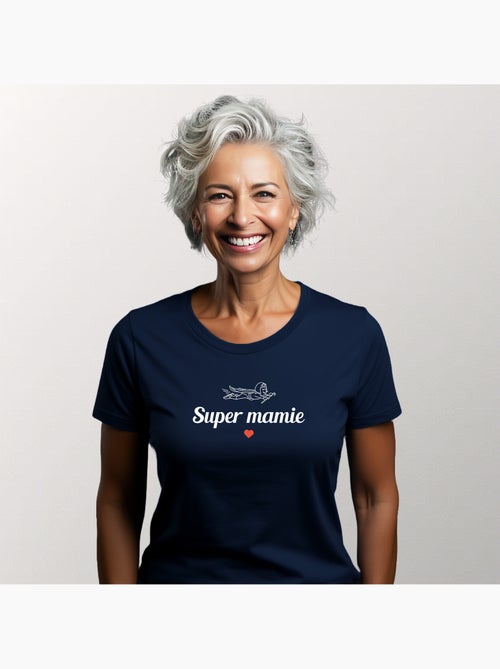 T-shirt Femme - SUPER MAMIE 2 WAF - Kiabi