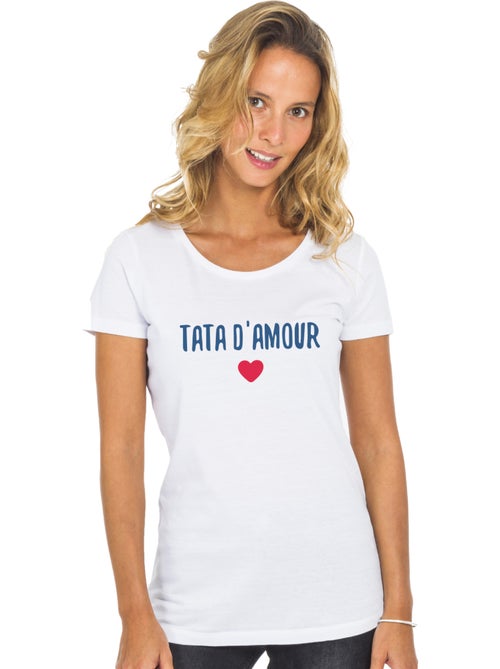T-shirt Femme - TATA D'AMOUR - Kiabi