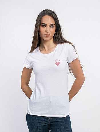 T-shirt Femme - TATA D'AMOUR CŒUR