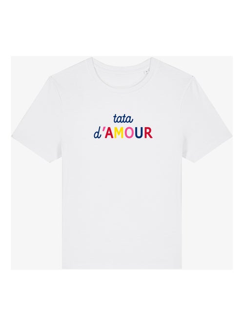 T-shirt Femme - TATA D'AMOUR COLORÉE WAF - Kiabi