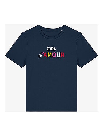 T-shirt Femme - TATA D'AMOUR COLORÉE WAF