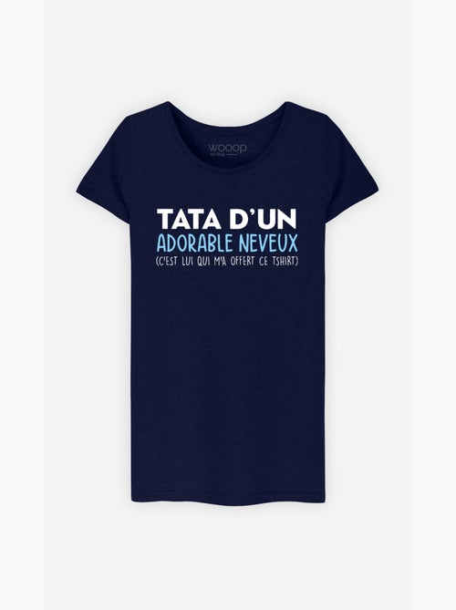 T-shirt Femme - TATA D'UN ADORABLE NEVEUX - Kiabi