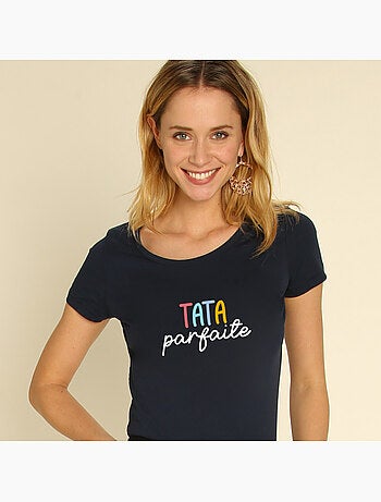 T-shirt femme - tata parfaite - noël