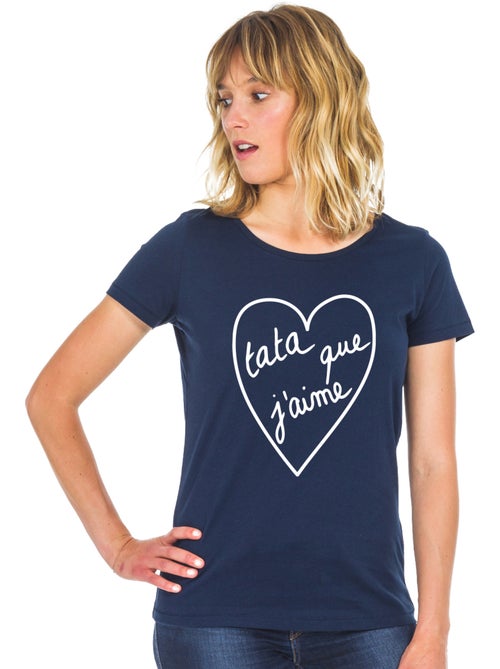 T-shirt Femme - TATA QUE J'AIME 2 WAF - Kiabi