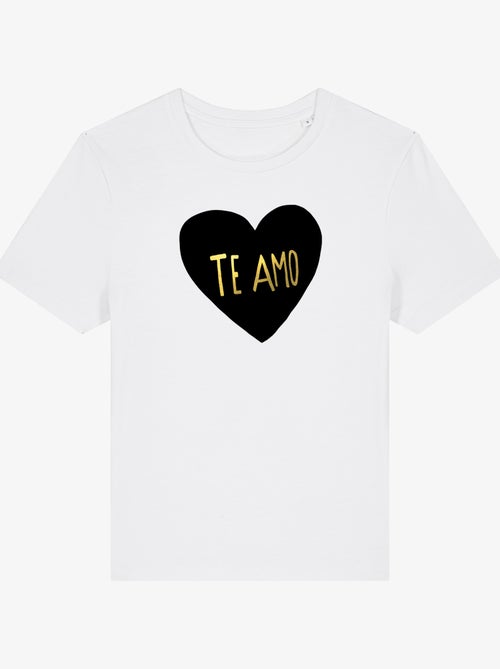 T-shirt Femme - TE AMO - Kiabi