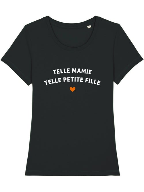 T-shirt Femme - TELLE MAMIE TELLE PETITE-FILLE WAF - Kiabi