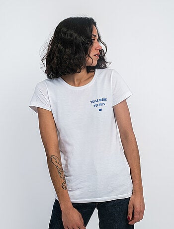 T-shirt Femme - TELLE MÈRE TEL FILS CŒUR