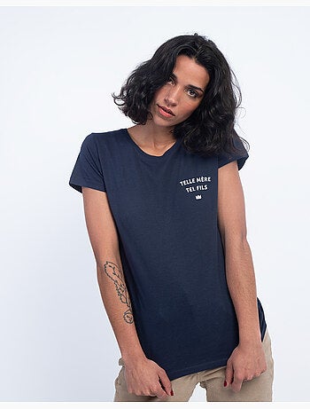 T-shirt Femme - TELLE MÈRE TEL FILS CŒUR