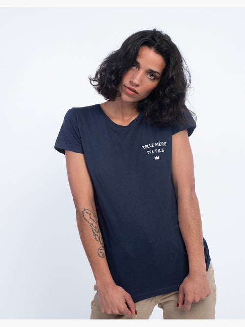 T-shirt Femme - TELLE MÈRE TEL FILS CŒUR - Kiabi