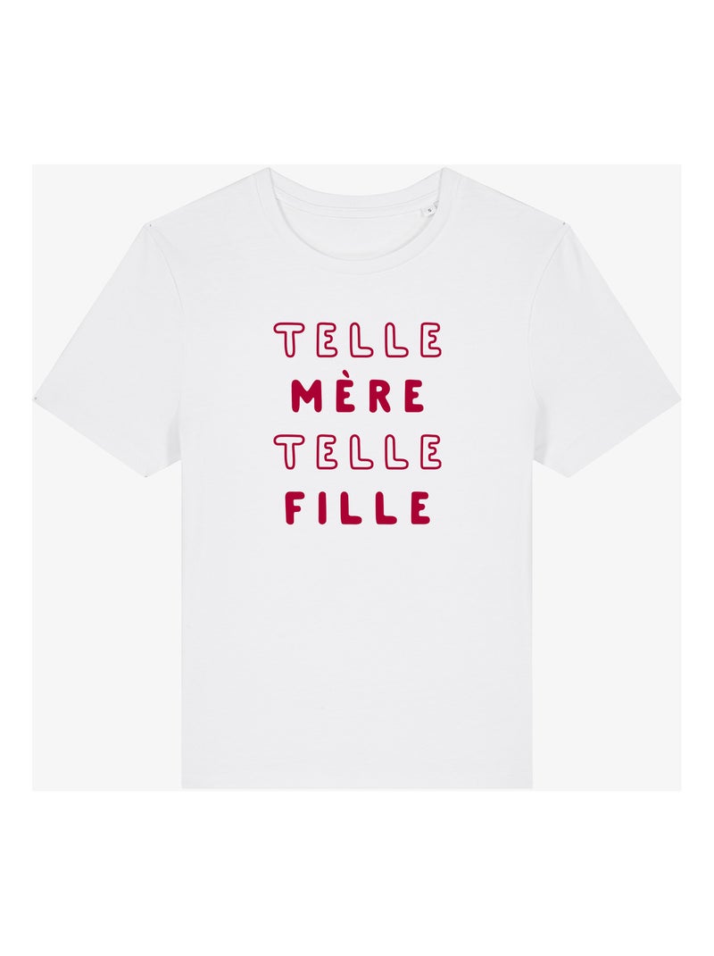 T-shirt Femme - TELLE MÈRE TELLE FILLE 2 MPT Blanc - Kiabi